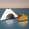 Stainless Steel Tissue Stand Metal Napkin Holder Dispenser Display Rack for Home Kitchen Restaurant Countertop Napkin Holder 4