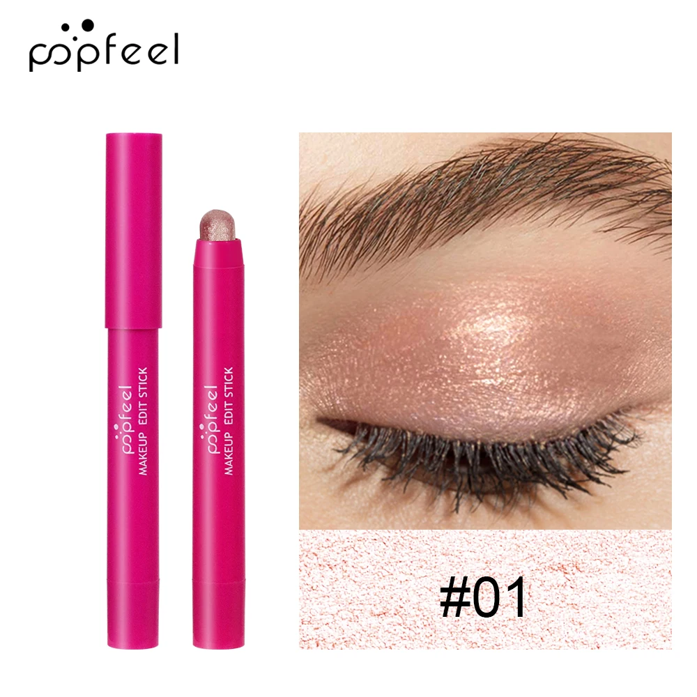 POPFEEL Cream Eyeshadow Stick, Waterproof, Long-wear, High Pigmented 4