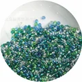 Blue and green