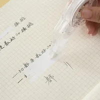 Correction tape Large capacity affordable 6 packs Student office stationery Transparent correction tape 4