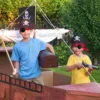 Eye Patch for Strabismus Halloween Pirate Prop Post-surgery Child Eyepatch Lazy Blindfold 4