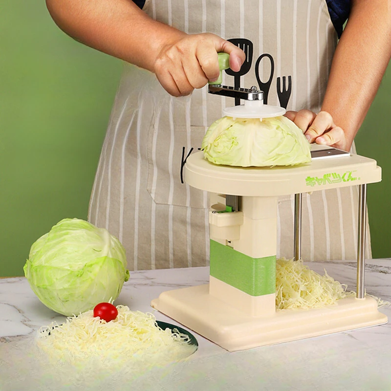 Cabbage Grater Japanese Salad Shavings Slicing Artifact Round Cabbage  Purple Cabbage Shredded Special Planer Cutter Gadgets - AliExpress