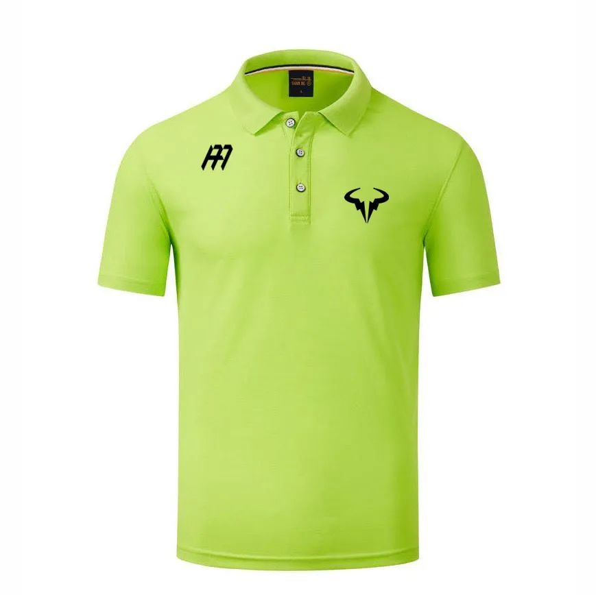 Rafael Nadal. Andy Murray Men's Brand Co-branded Polo Shirt Fashion Mesh Lapel Sports Short Sleeve Top T-Shirt 2022 |