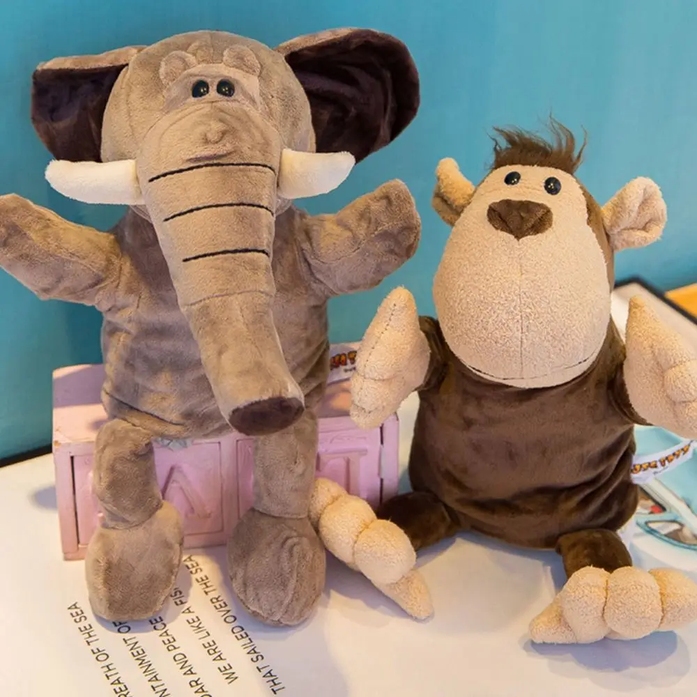 Toys Parent-child Interactive Props Game Glove Children Puppets Kindergarten Story Props Plush Hand Doll Animal Hand Puppet