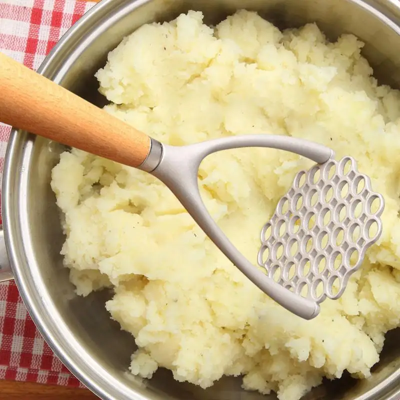 Manual Potato Masher Meat Potato Pressor Tool Whisk Food Cutter Crusher Home Kitchen Gadgets Multifunctional Garlic Pusher garlic masher,potato masher