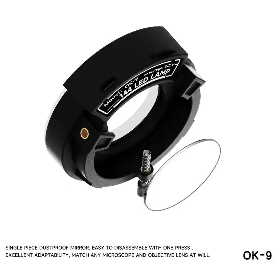 RF4 OK-9 현미경 조명 144LED 고밀도 램프 비드 어레이 현미경 램프용