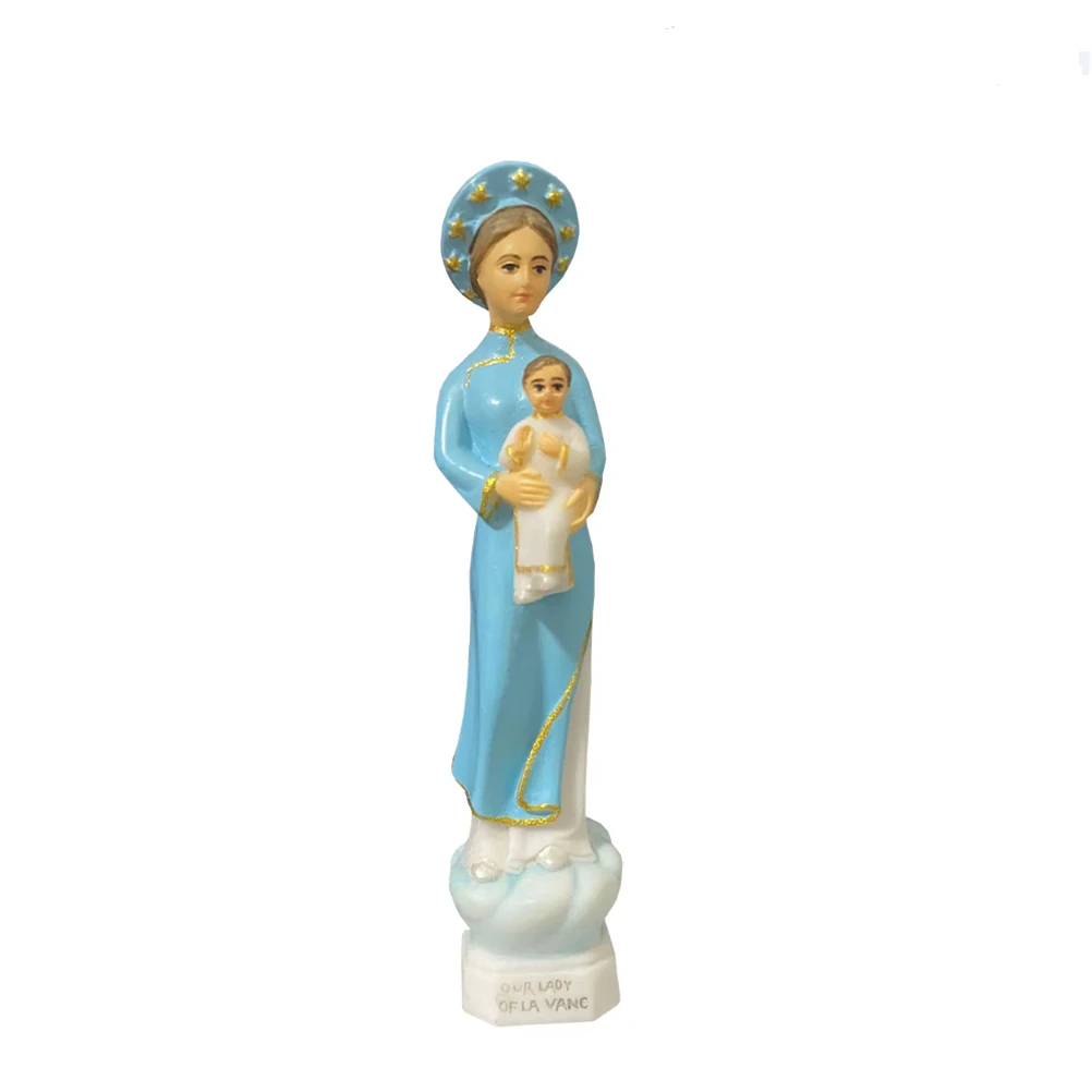 Our Lady of La Vang Statue Virgin Mary Sculpture Reigious Figurine