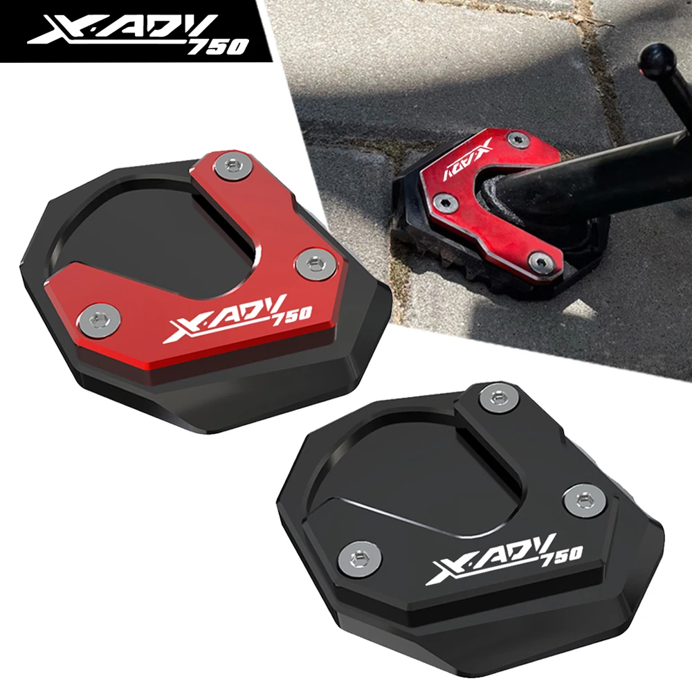 

New Motorcycle X-ADV Foot Support Extension Plate Side Stand Enlarge Pad for HONDA X ADV XADV 750 XADV750 2017 2018 2019 2020