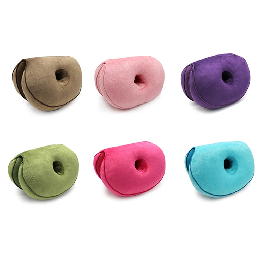 Dual Comfort Butt Pillow Lift Hips Up Seat Cushion,Donut Pillow