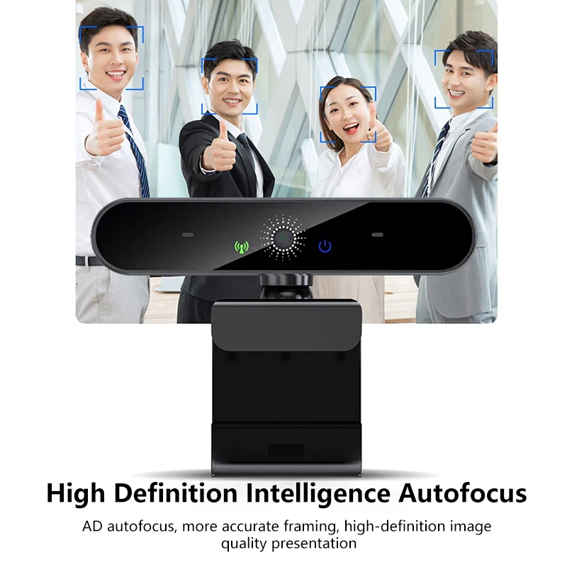 HD 4K Webcam PC 1080P 2K Web Camera with Microphone Autofocus USB Computer Laptop Camera for Living / Video Calling / Conference pc webcam,pc web camera,computer camera