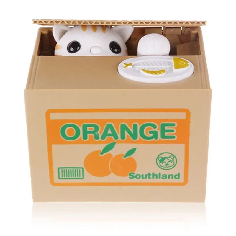 Hildren's Savings Box Cat Panda Piggy Bank Coin Safe Offering Secure Electronic Deposits and Financial Education Opportunities 4