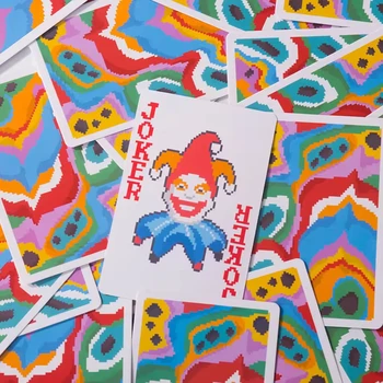 Classico set di carte da poker: gioco di società essenziale per riunioni, giochi da tavolo e divertimento festivo, carte da gioco durevoli e portatili