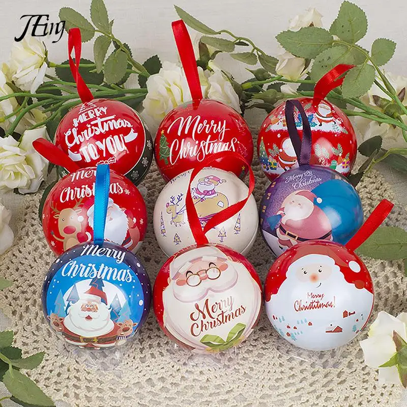 

Украшение для рождественской елки 7 см, фотография, подвесной шар для рождественской елки, подвесные Рождественские Подвески, подарочная коробка