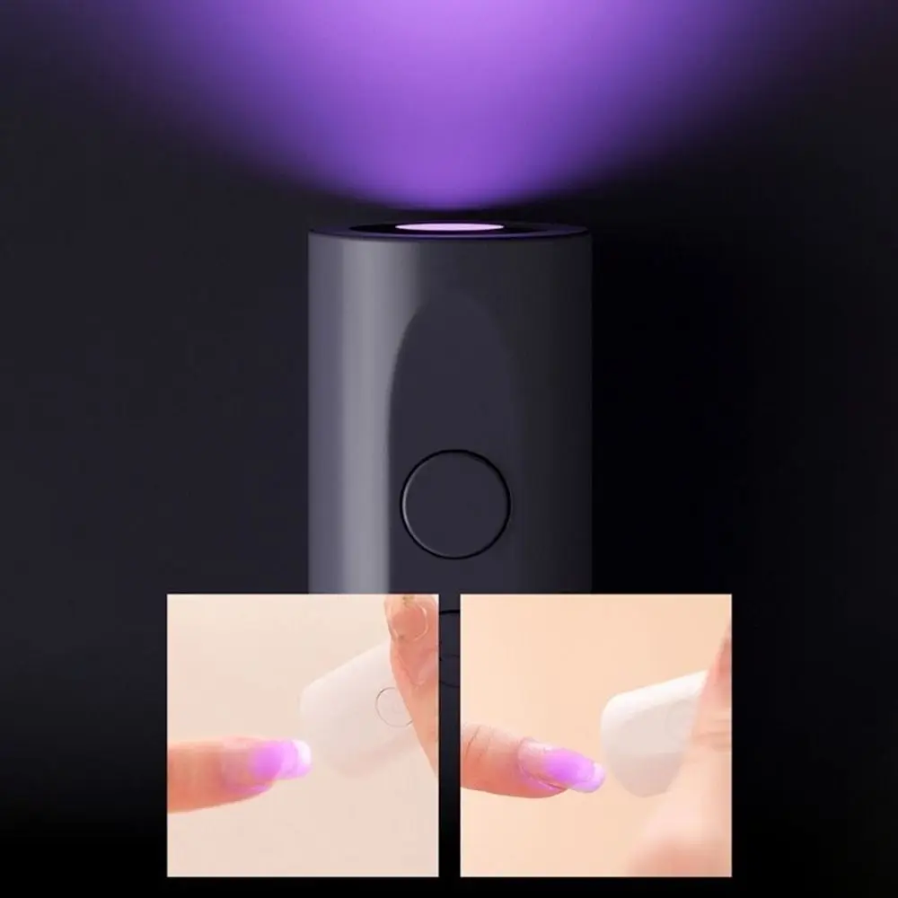 Handheld Electric Nail Polisher LCD Display Rechargeable Wireless Nail Dryer with UV Lamp Fast Curing Nail Sanding File Pedicure