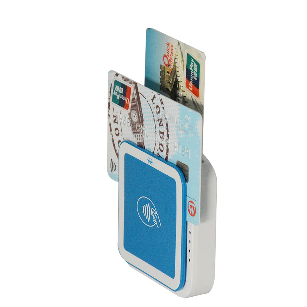 VISA 마스터 신용 카드 칩 리더 라이터, 은행 거래 블루투스 Mpos, EMV PCI POS 터미널 (I9)-Freehip.co.kr