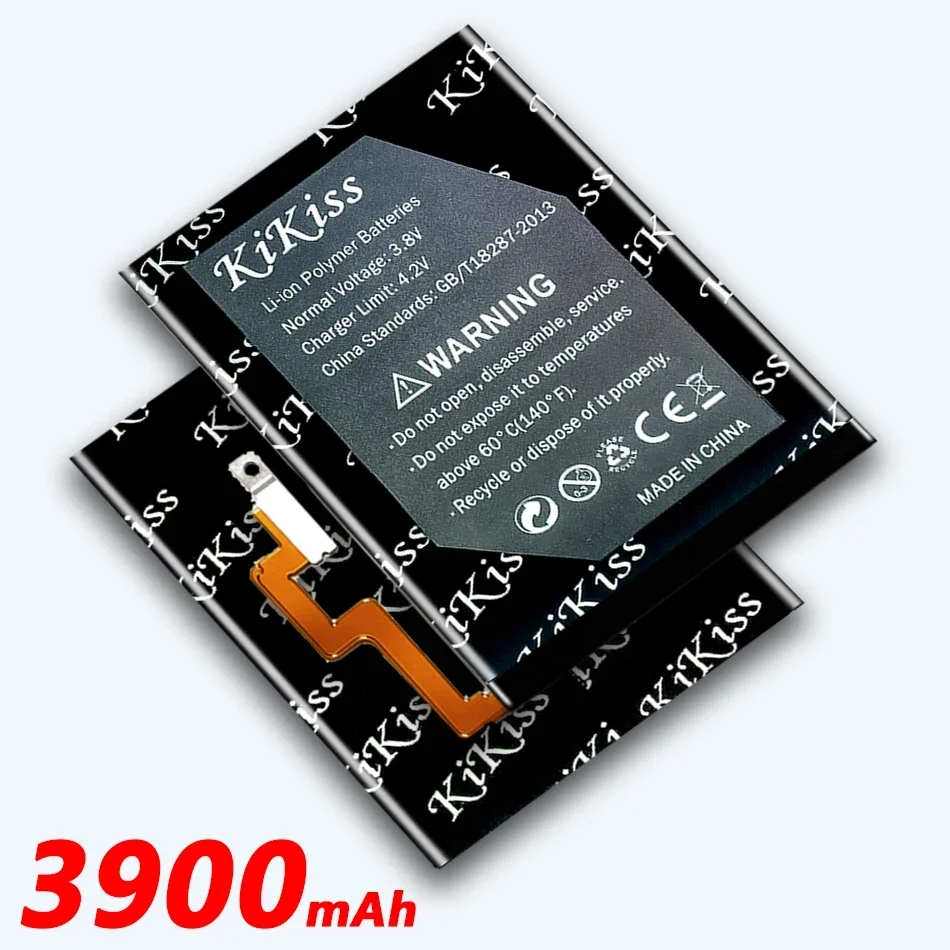 Kikiss 3900Mah Bat-58107-003 Per Blackberry Passport 4G Q30 Sqw100-1 Sqw100-3 Batterie Per Cellulari + Strumenti Regalo