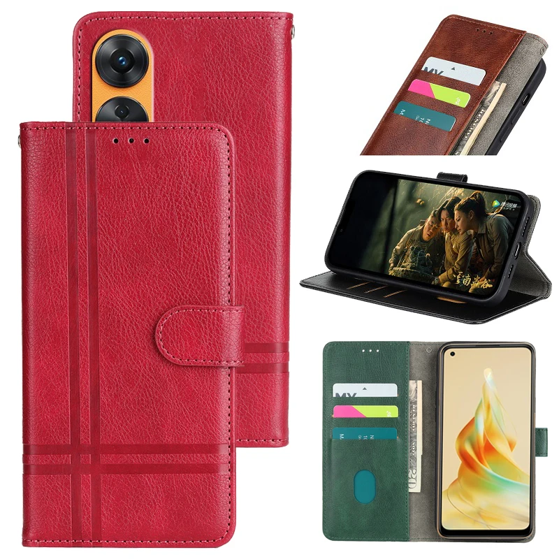 

чехол на Oppo Reno 8 T 4G Case Wallet Leather Phone Cover For Carcasas OPPO Reno8 T Z 8 Lite 5G Reno9 8 Pro+ Plus 5G Funda Coque