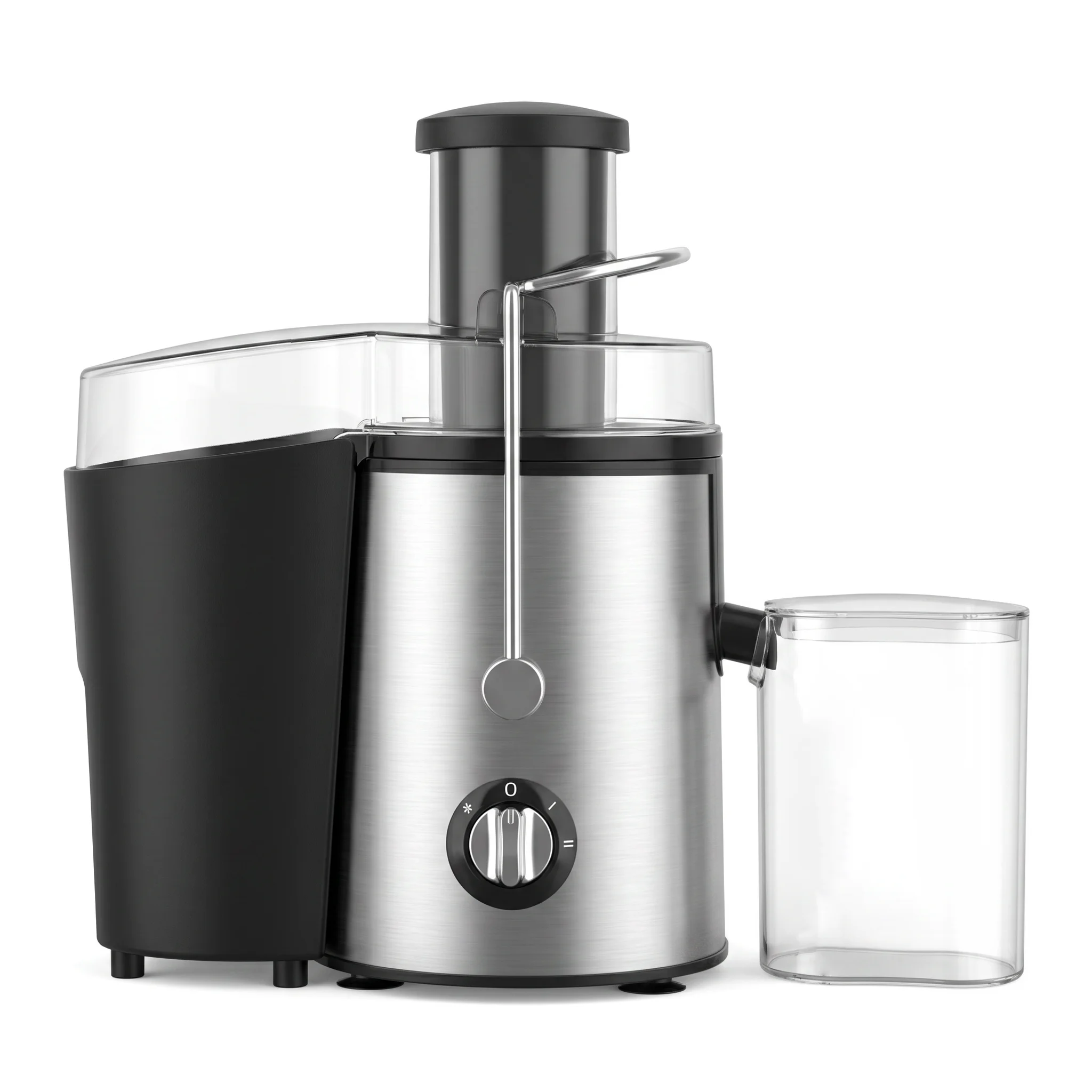 Electric Juicer Fruit Vegetable Extractor 800W 2Speed 7cm Large Chute Stainless Steel High Yield Easy Clean Kitchen Appliance 1