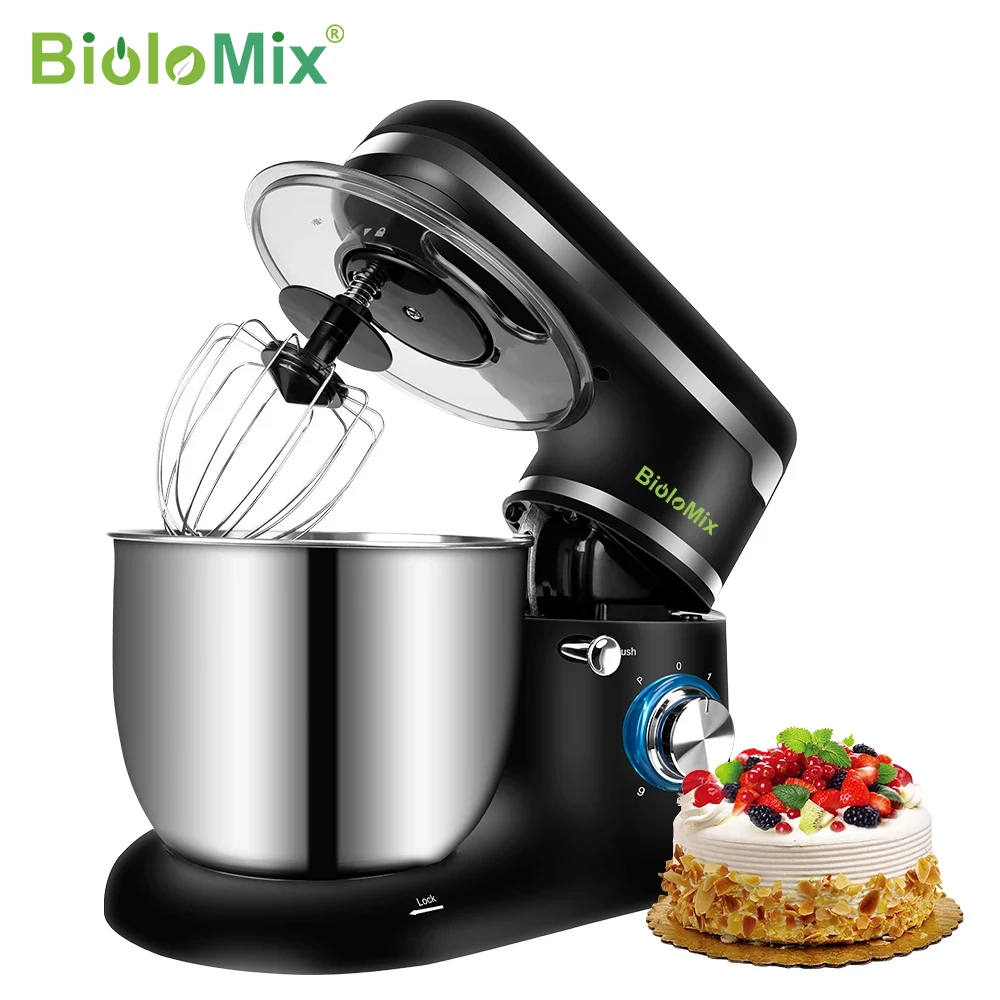 Biolomix-ステンレス鋼のミキサースタンド,6スピード,キッチンフード 