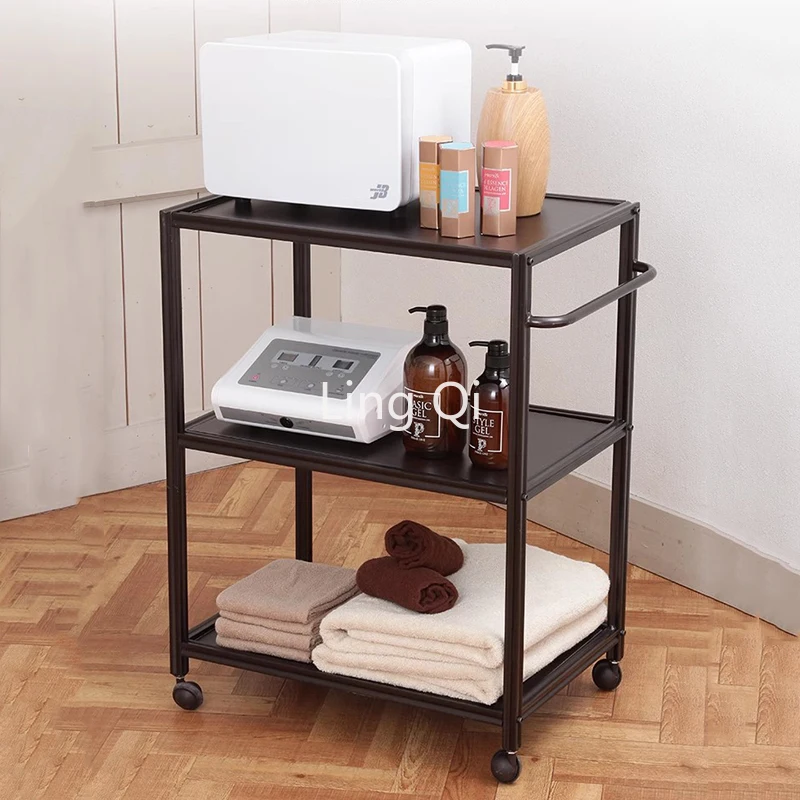 

Living Room Nordic Trolleys Storage Organizer Free Shipping Modern Coffee Tables Office Small Servierwagen Hotel Lobby Furniture