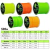 PROBEROS 500m Rock Fishing Line 1.2#-8.0# Super Strong Monofilament Nylon Fly Line Rainbow Wire Bionic Invisible Spot Rope Pesca 5