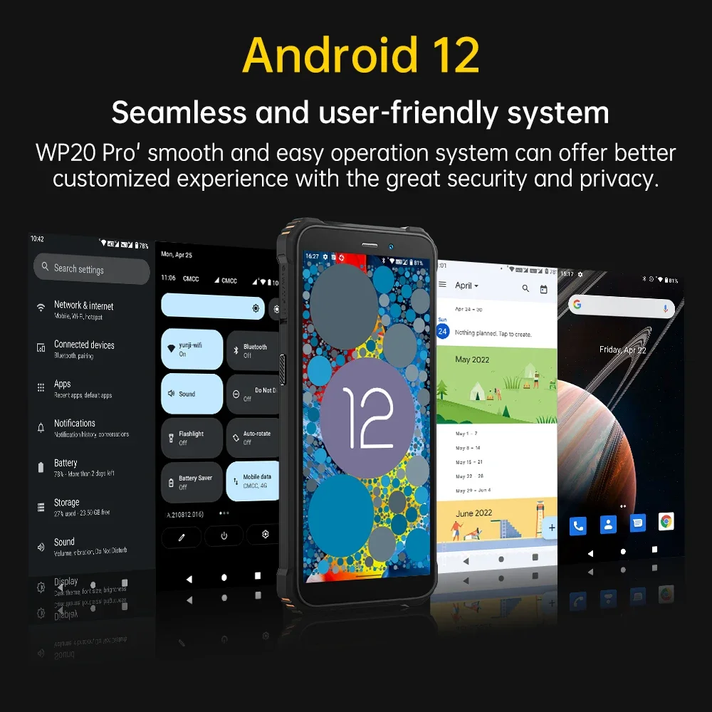 Oukitel WP20 Pro 5.93 Inch HD+ 6300 mAh Battery 4GB+64GB Rugged Smartphone Octa Core Cellphones 20MP Camera NFC Mobile Phone 3