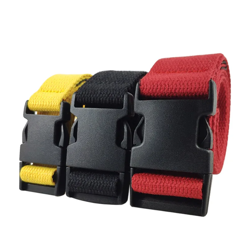 

2 Pcs New High Quality Canvas Waistband Nylon Braid Belt For Men Women Jeans Belts Automatic Buckle Webbing Waist Outdoor Sport