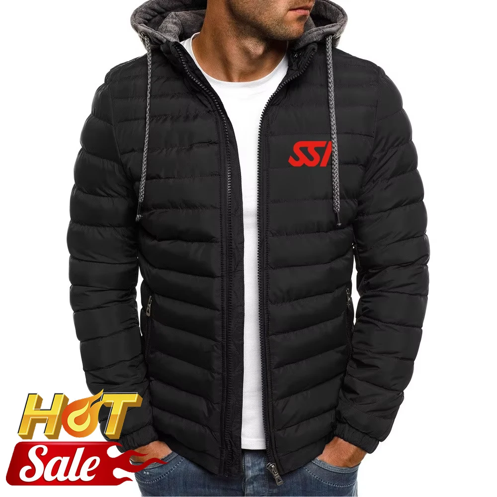 Men's Scuba Diving Long Sleeve Padded Jacket