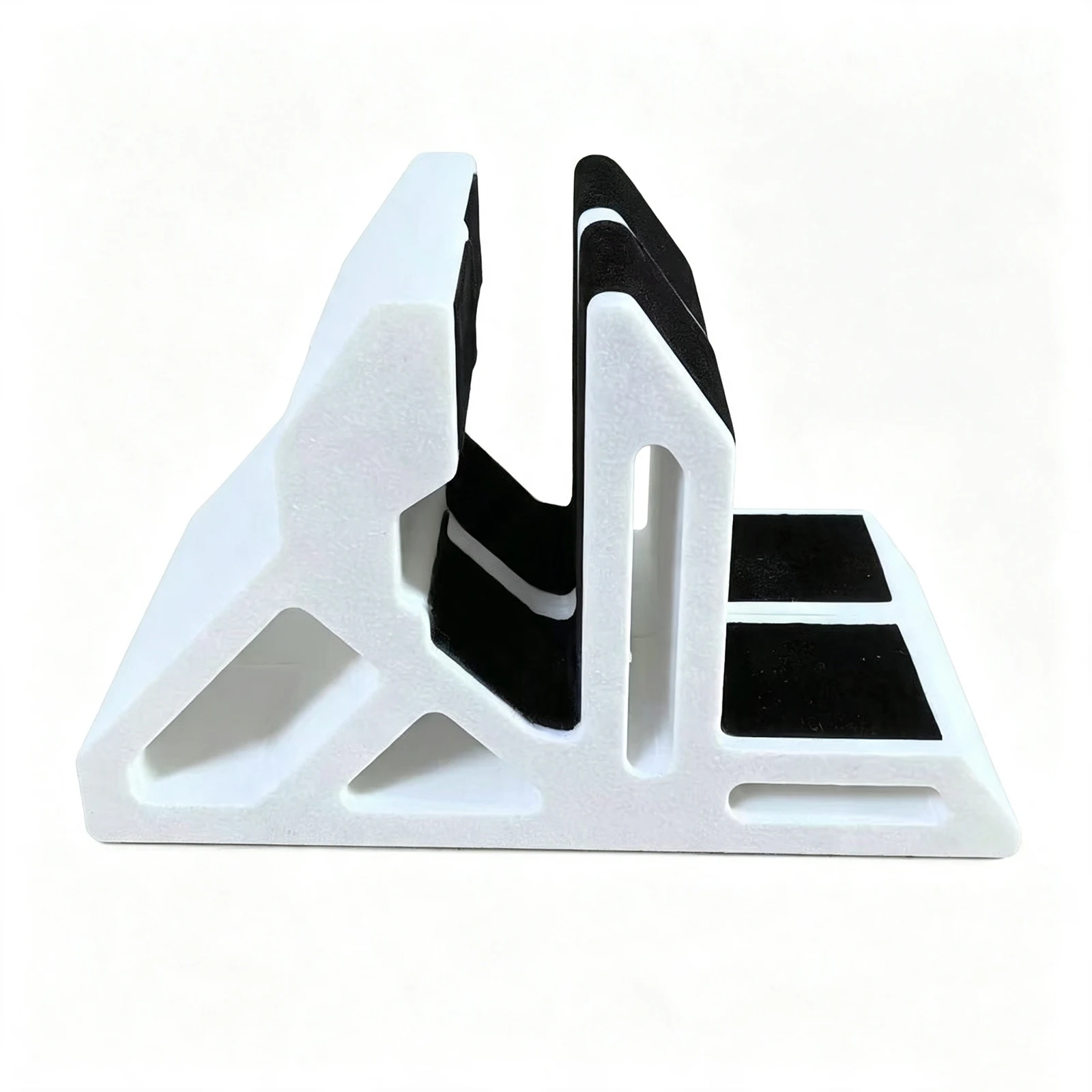 Space-Saving Vertical Stand with Anti-Slip Strip for Laptops, Tablets, and Phones