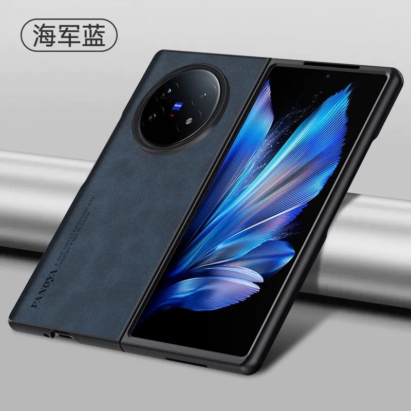 Luxury Skinsheep Leather Soft Frame Phone Case with Matte Silicone Back Cover Bumper