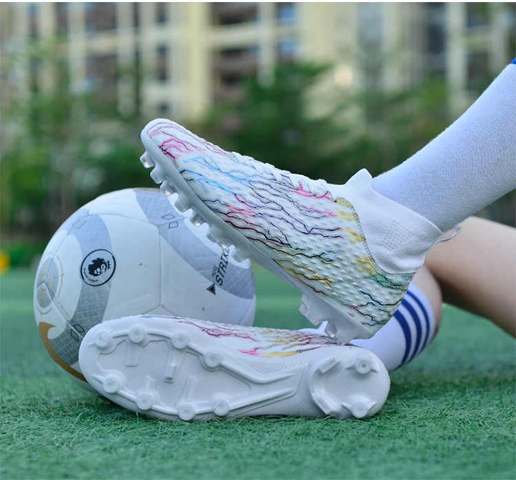 Bottes professionnelles pour hommes et enfants, tailles 33 à 46, chaussures de football d'entraînement_voghion.com