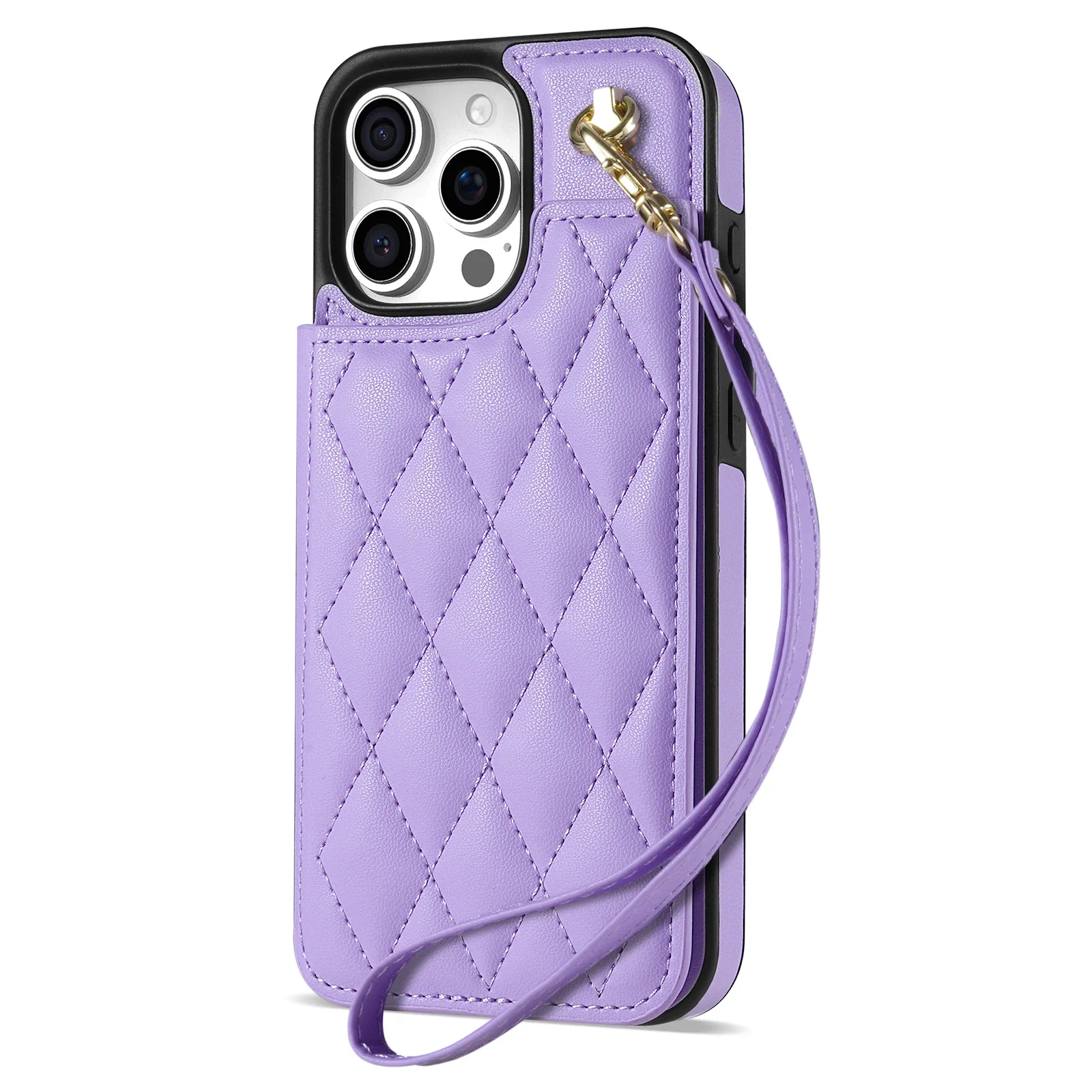 Premium PU Leather Flip Phone Case with Card Wallet Holder