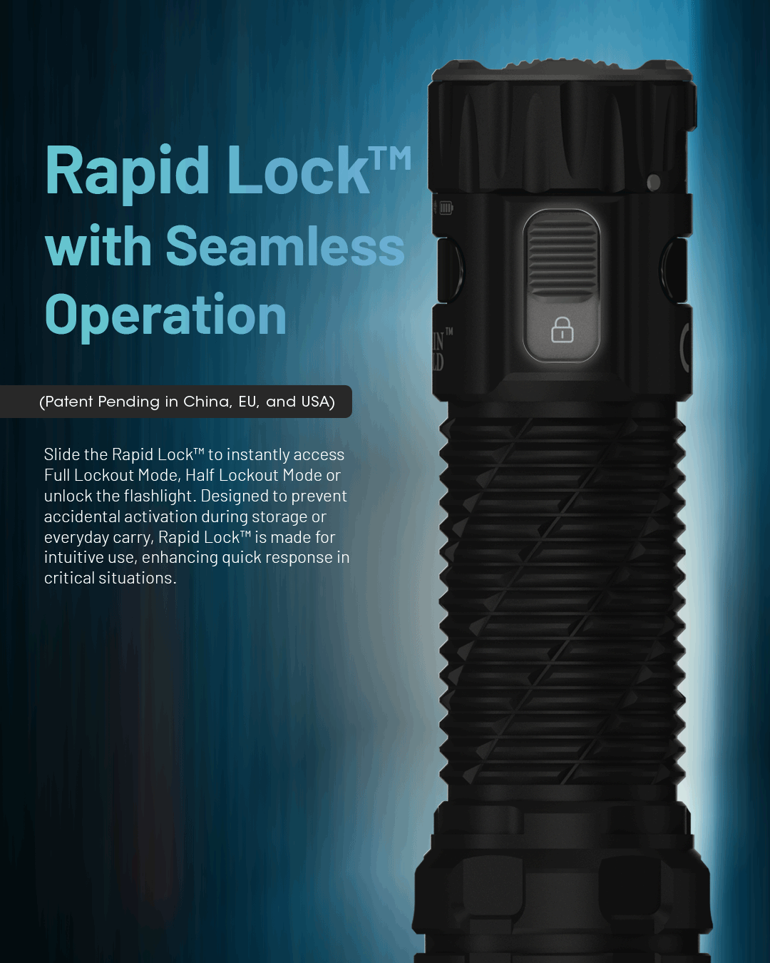 5000ルーメン NiteLab UHi 40 Max LED 充電式懐中電灯 Amazon.co