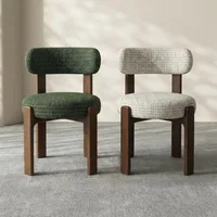 Chaises de salle à manger nordiques confortables, design relaxant, chaise de salle à manger minimaliste, mobilier de salle d'attente et de salle à manger 5