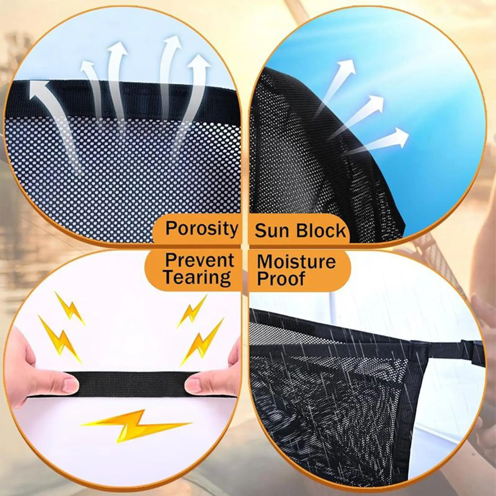 Life Vest Bag For Boat Boat Storage Leaning Post Net Camping Vehicles Organizer Survival Gear Holder For Flashlight Slippers