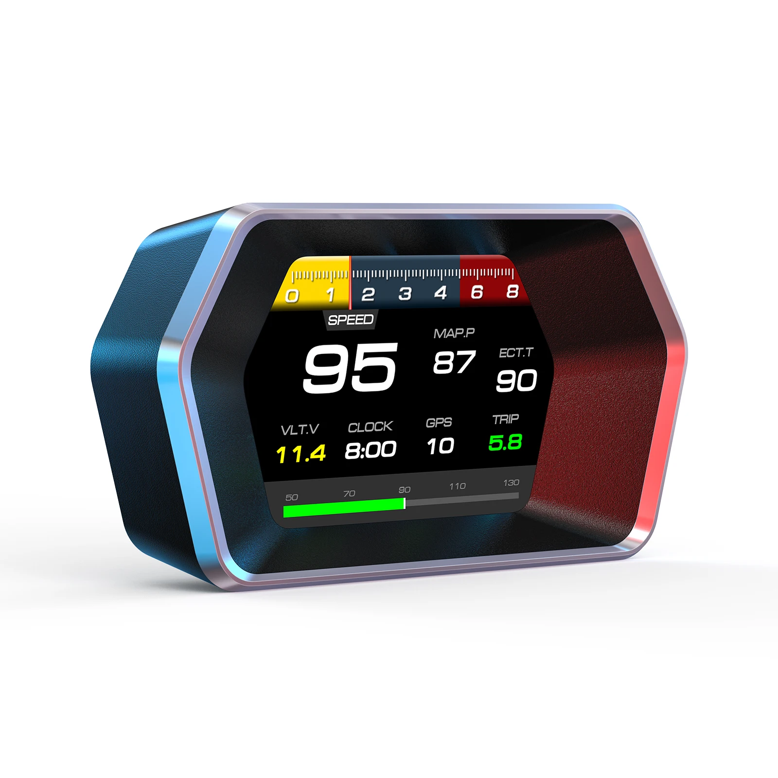 Ʈ    ÷ HUD ڵ  ӵ 溸, ð ͺ νƮ,   µ ÷, P17 OBD2 + GPS