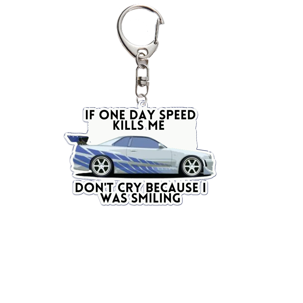 Sleek Keychain Pendant: Stylish Jewelry Gift