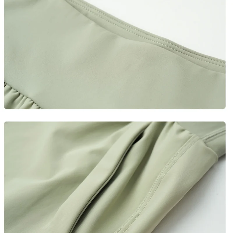 DRUR المرأة الصيف تشغيل مجموعة خفيفة الوزن تنفس فض...