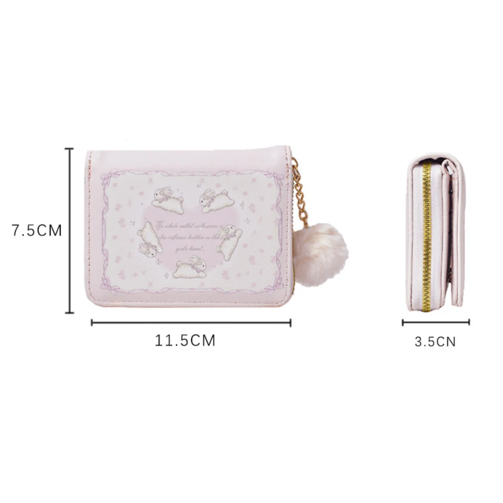 Cute Cartoon Coin Purse PU Leather Waterproof Card Wallets Credit Card Holoder Students Change Money Organizers Gift Bag