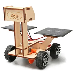 Interactive DIY Wooden Science and Education Puzzle Kit (Lunar rover)