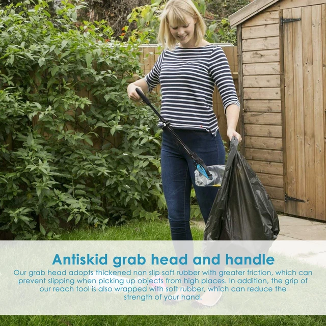 Összecsukható Alomválasztó Fogó, Könnyű 80 Cm-Es Grabber Szerszámot Az Ártalmas Megfogók 90 ° -Os Forgó Fej Csúszásgátló Állkapocs Mágneses Horog - Image 6