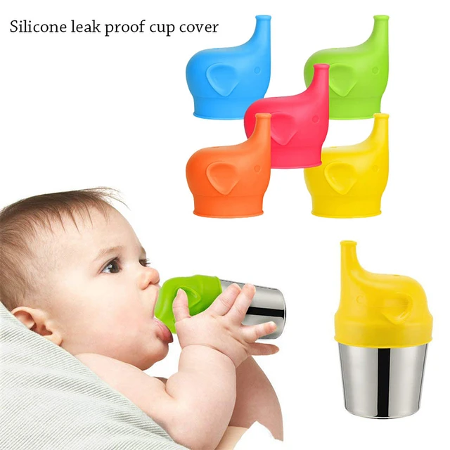 Dropship 1pc Creative Silicone Cup Cover With Leak-proof And