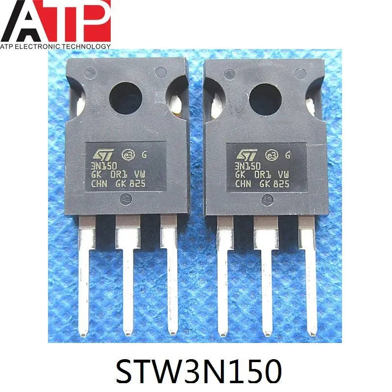 

5-10pcs/lot New Origianl STW3N150 3N150 TO-247-3 MOSFET N-CH 1500V 2.5A TO247-3