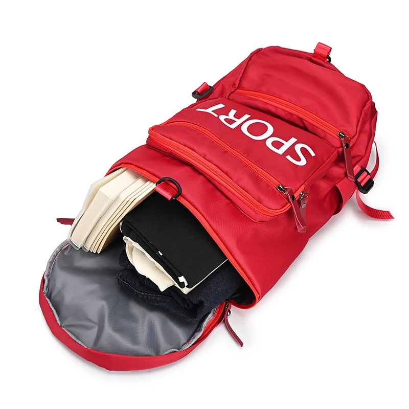 Travel handbag, large capacity men's and women's travel backpack, fitness bag, business travel