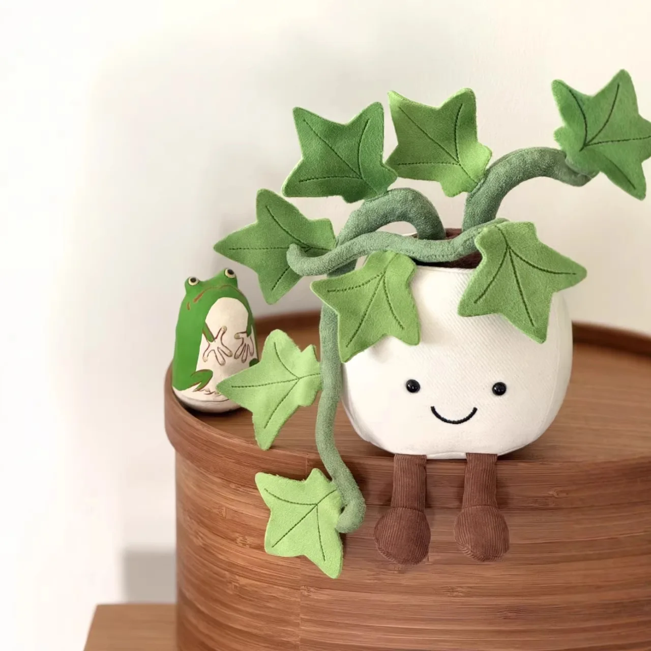 Nuevo producto Jcat, hiedra en maceta, adorno decorativo para el hogar, regalo con etiqueta JCA, accesorios de escritorio, decoración para la sala de estar