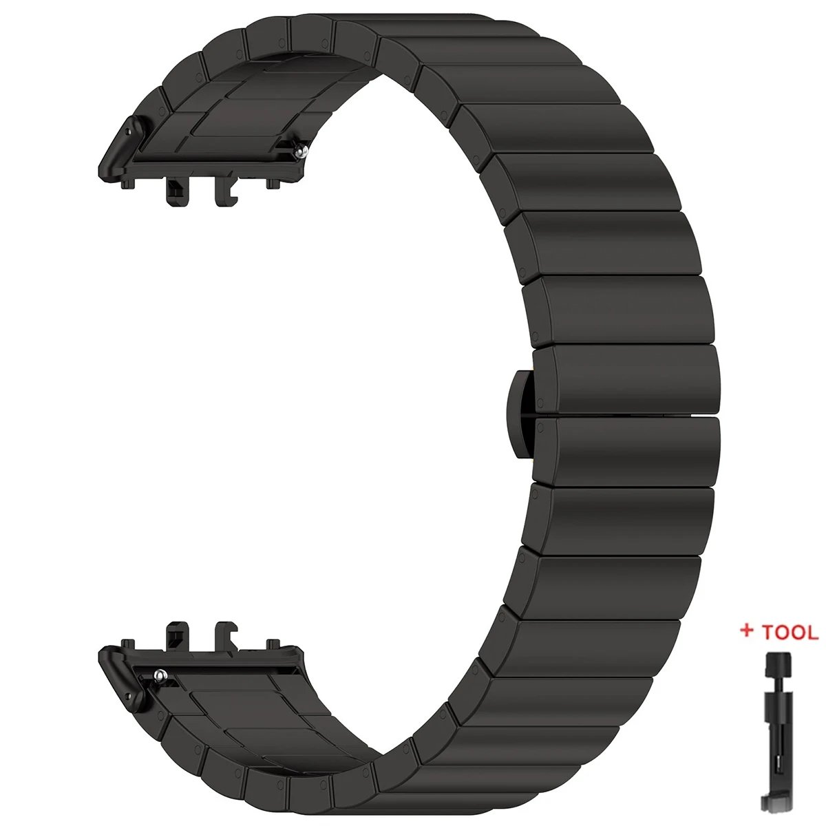 Stainless Steel Metal Strap Replacement Wristband for Smart Bracelet Accessories