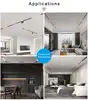 MT20 Magnetic Track Light DC48V 2MM-Thick Thickened Aluminum Rail LED Mordern Living Room Home Customizable-Rail Black/White 5