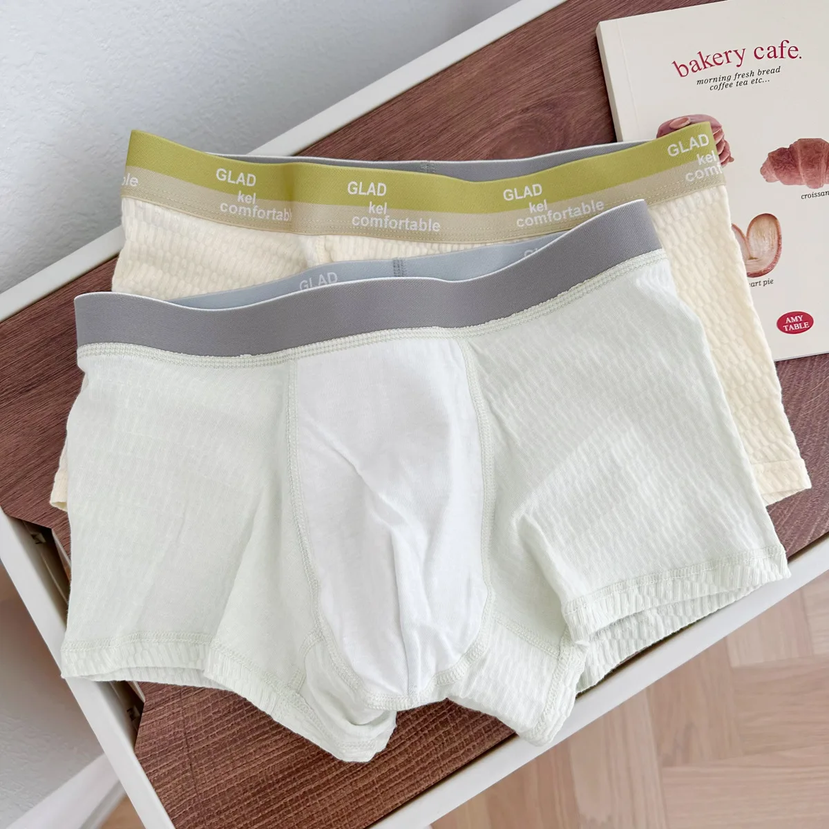 Class A Baby Cotton Men's Cotton Rainbow Letter Waist Simple Color Men's Pants Couple Pants Available In Large Size 5XL