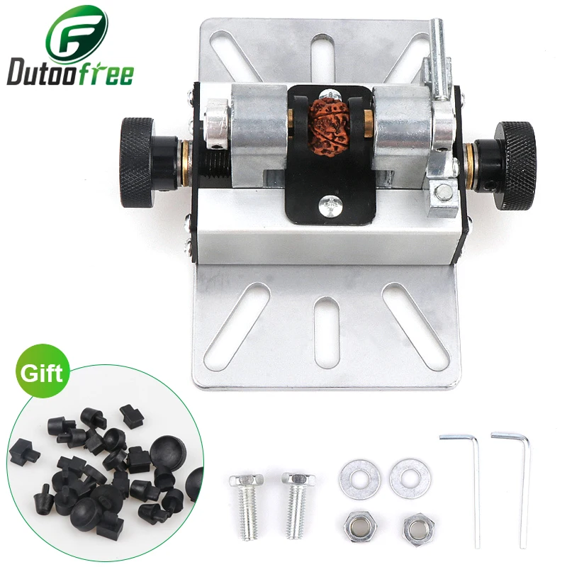 6-35MM Multifunctional Drilling Seat Buddha Bead Punch Hole Clamping Table Jade Pearl Round Bead Punching Machine Clamping Seat nest bead making high hardness round punch and drill brand new hard plastic packaging 15 17 punches