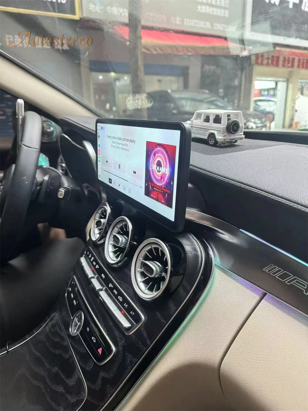 Ultra Dual BT Carplay 4G Android 14 For Mercedes Benz C Class W205 GLC X253 2015